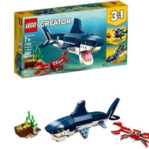 LEGO Creator 3-in-1 Ocean Adventure Set - Shark to Crab to Squid